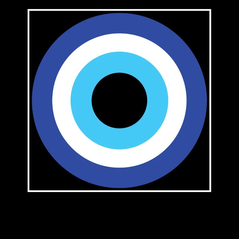 Griechisches Evil Eye Hemd, Nazar Eye geformtes Amulett
