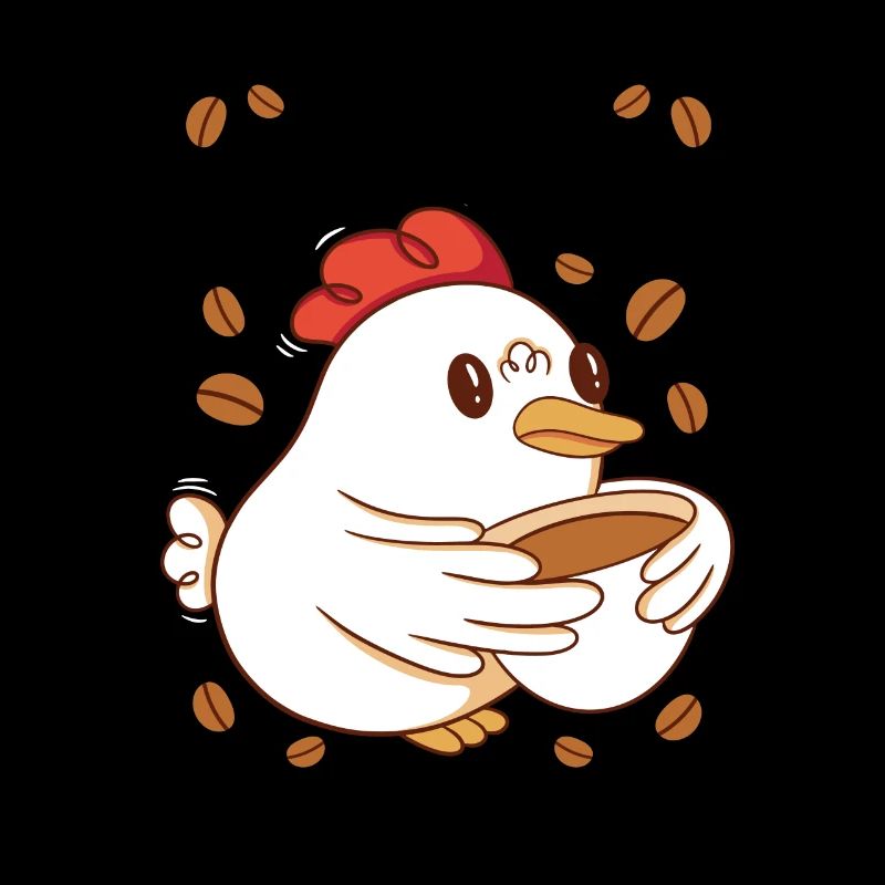 Pause-café Caféine Poulet Petit-déjeuner Early Bird