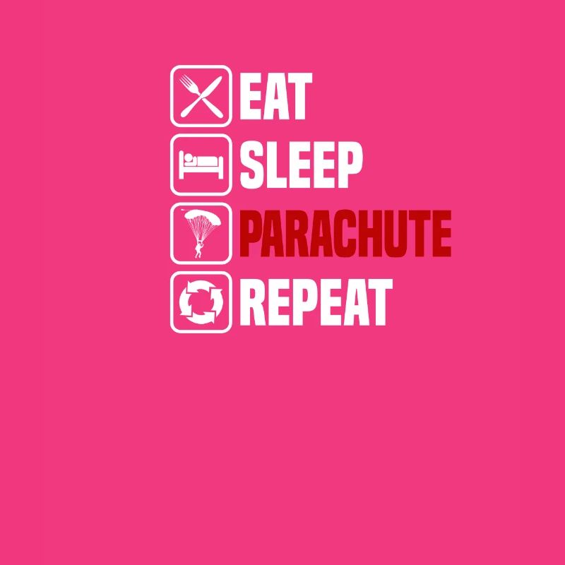 Eating Sleeping Paraglider Repeat Parachute