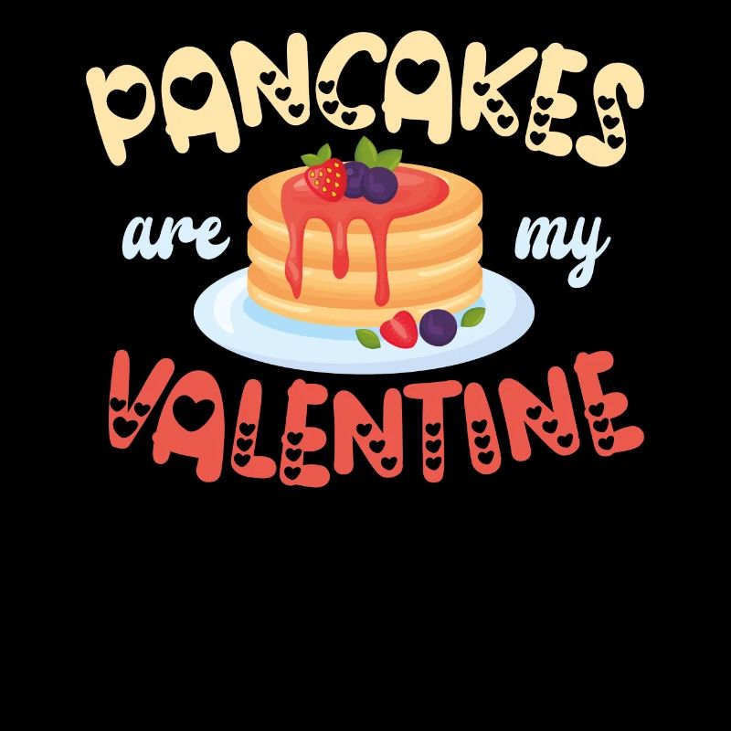 Pancake Lover Kids Valentines Day