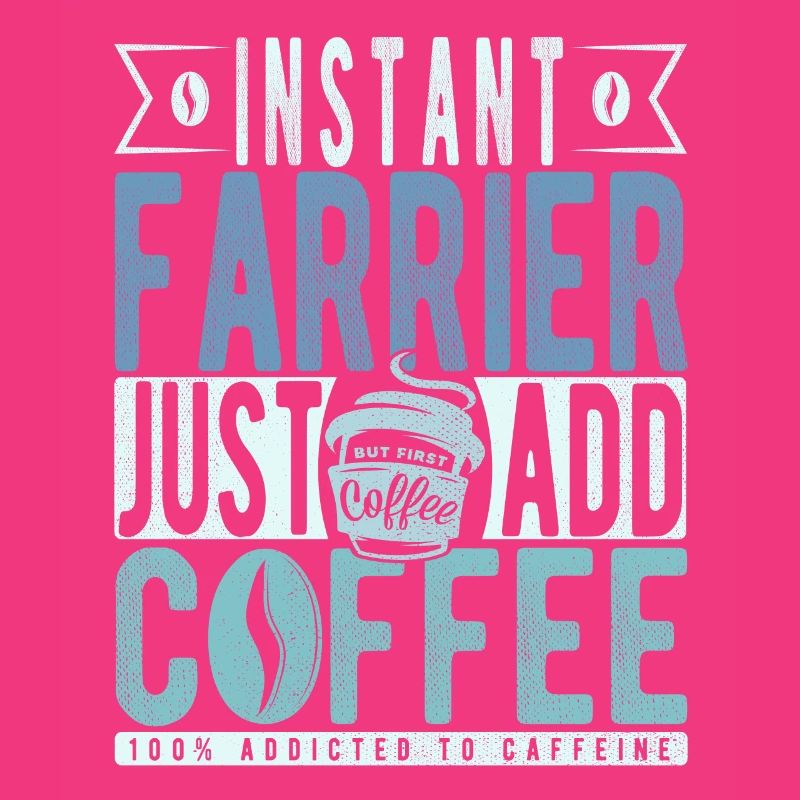 Maréchal-ferrant instantané Il suffit d’ajouter du café