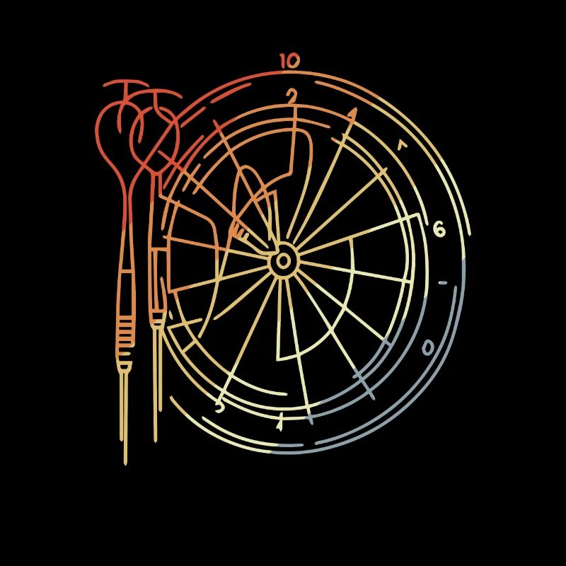 Dartboard Drawing
