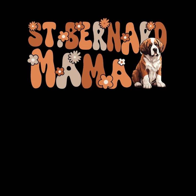 Bernhardiner Groovy St. Bernard Mama