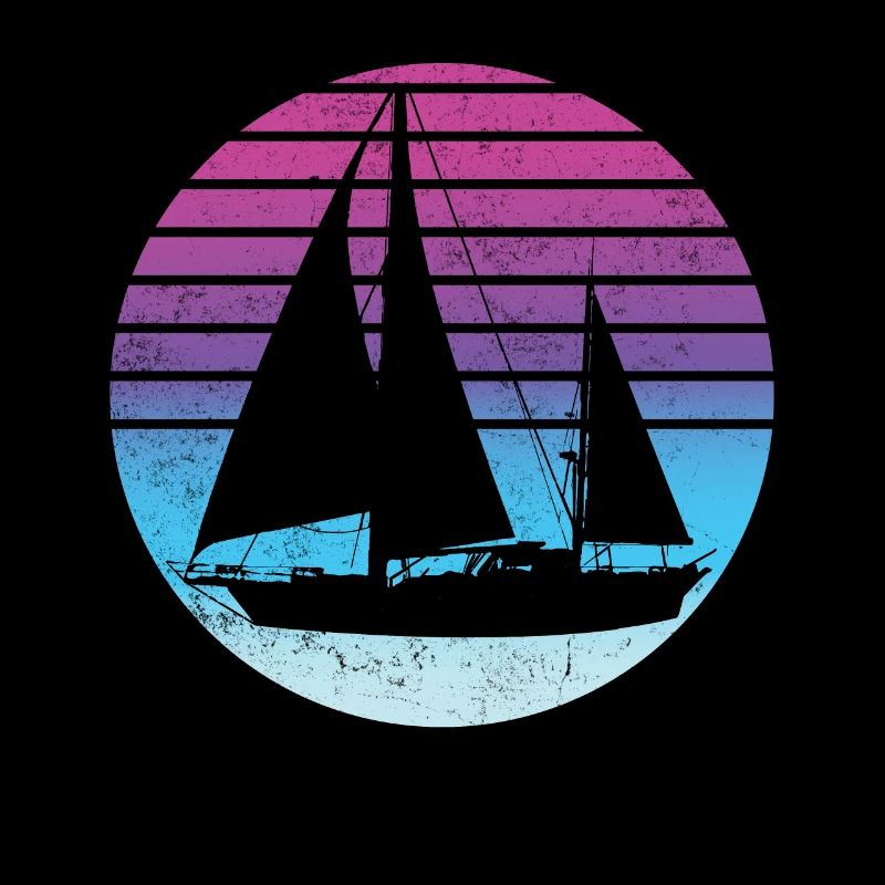 Retro Sailor Sailing