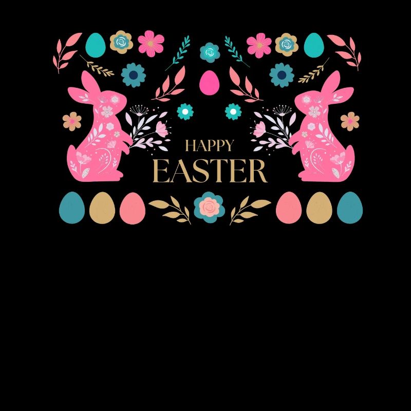 Joyeuses Pâques lapin de Pâques Joyeuses Pâques Motif de Pâques