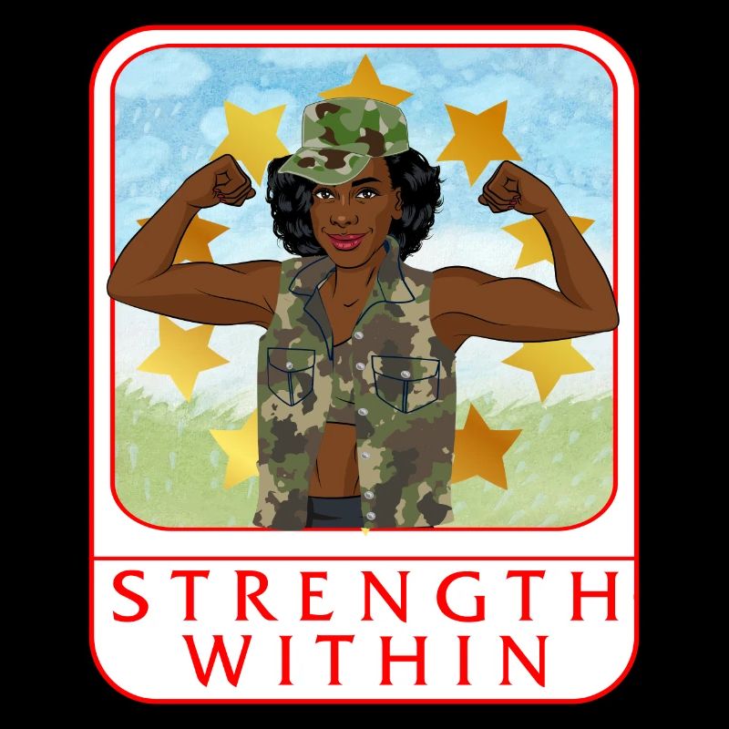 Veteran Shirt, Strength Within Tee, Gift For