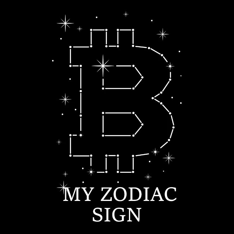 Bitcoin Constellation Funny Crypto Currency Trader
