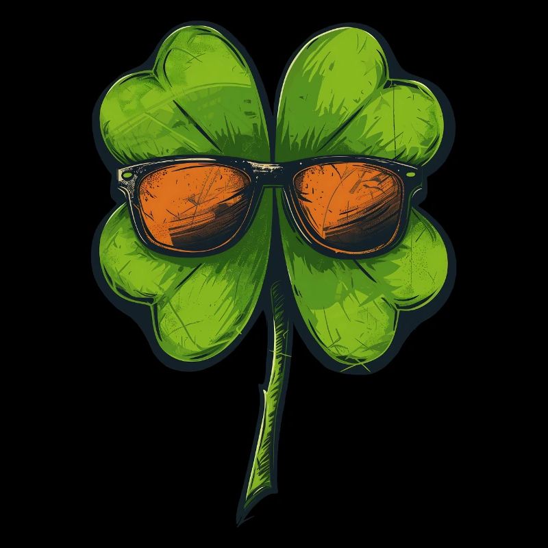 Shamrock Lunettes de soleil Shamrock Saint Patrick