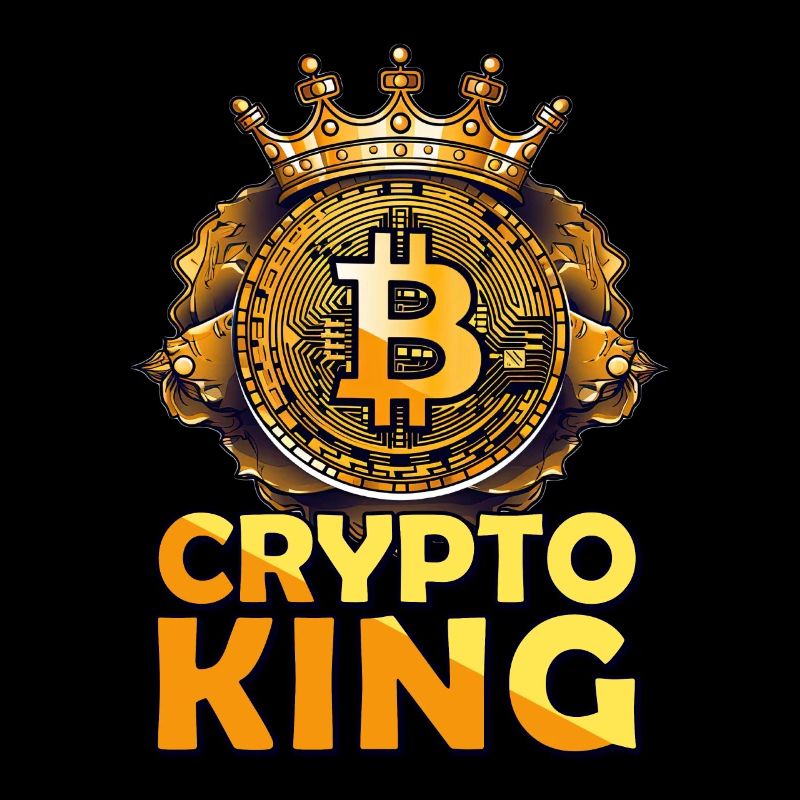 Crypto King Cryptocurrency Trader Blockchain Bitco
