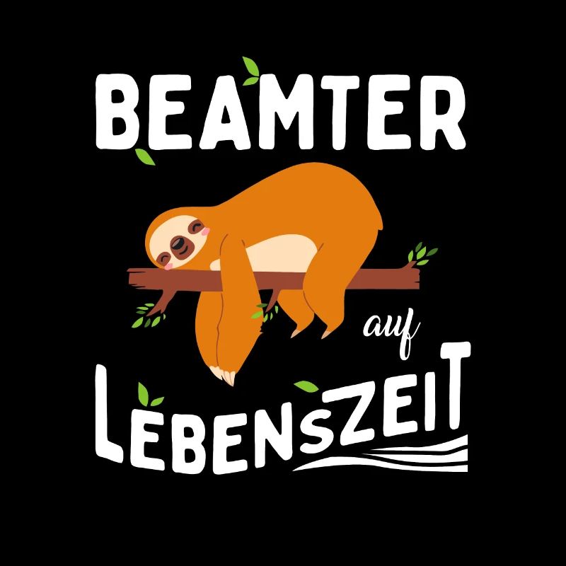 Beamter auf Lebenszeit Faultier