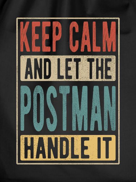 Postbote Retro Geschenk