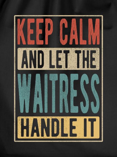 Waitress Retro Gift