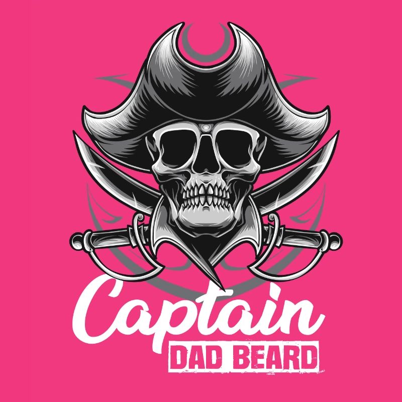 Captain Dad Beard Captain Boat Sailing Sailor