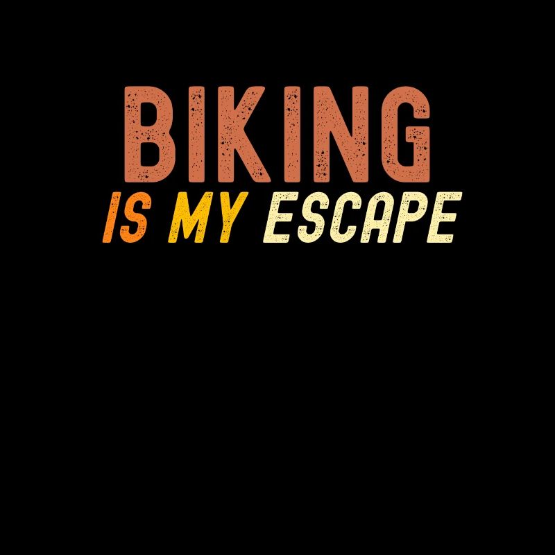 Le vélo est mon échappatoire