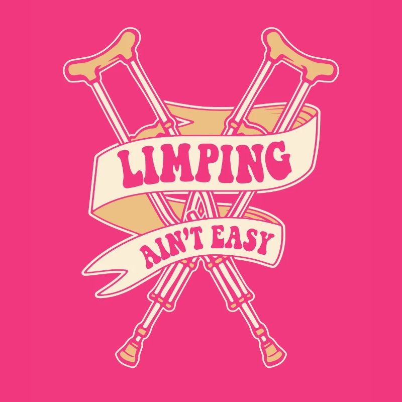 Limping Ain't Easy Broken Finger Broken Bone Bone