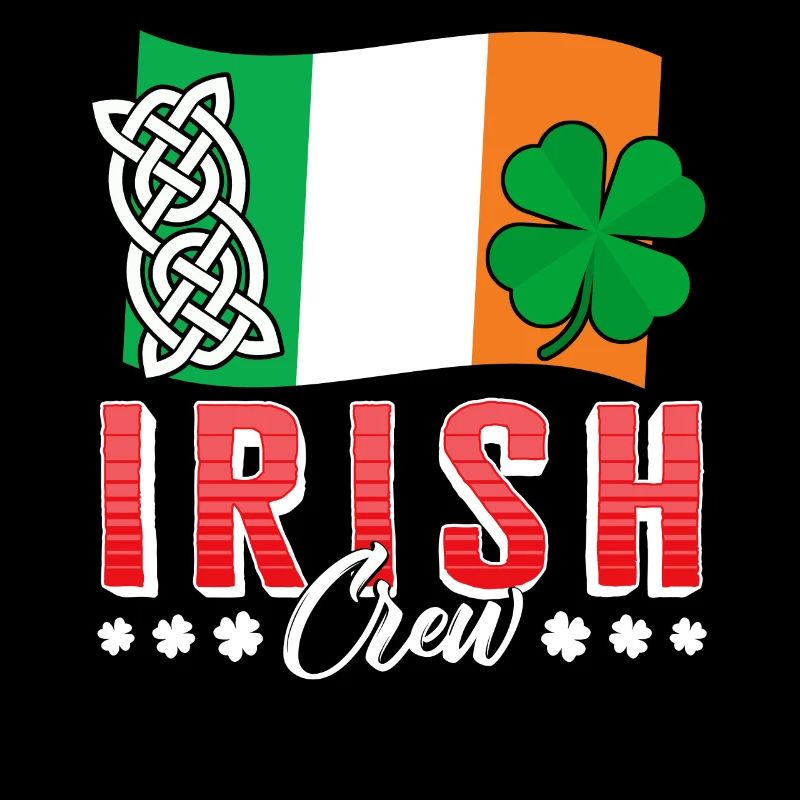 Chemise de la Saint-Patrick, drapeau irlandais de l’équipe d’Irlande