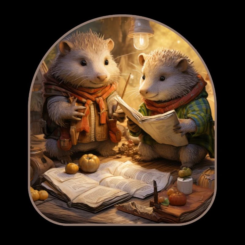 Frosch-Igel-Kartenlese-Schatzsuche