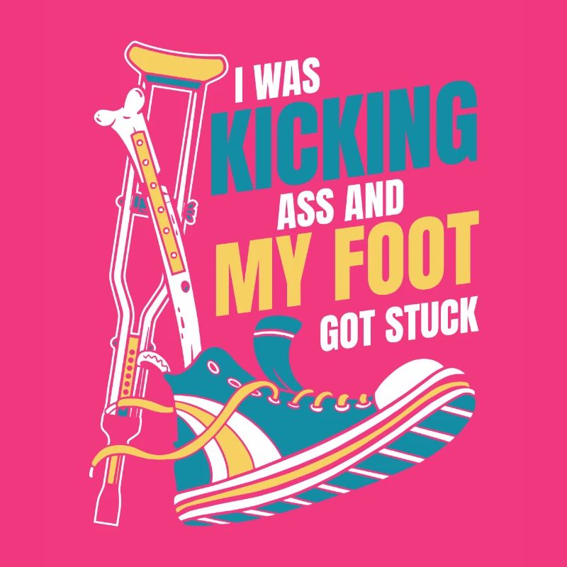 I Was Kicking Ass Broken Bone Broken Finger Bone