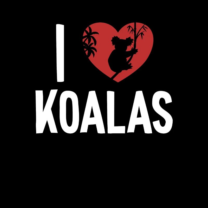 J’aime Koalas Koalabear Eucalyptus Amoureux Koala