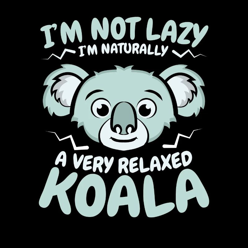 Ein sehr entspannter Koala Koalabär Phascolarctos
