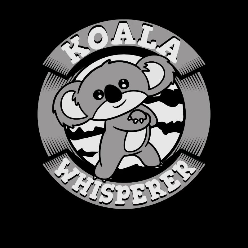 Koala-Flüsterer Koalabär Phascolarctos cinereus