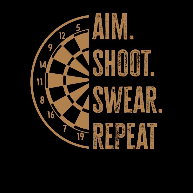 Darts, Aiming, Throwing, Cursing