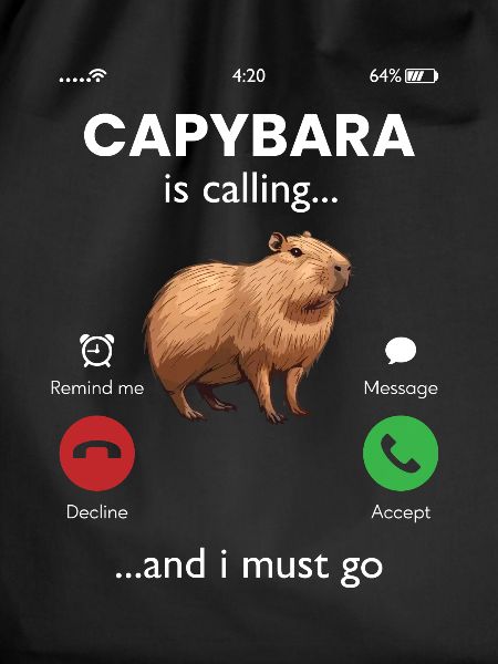 Capybara is calling