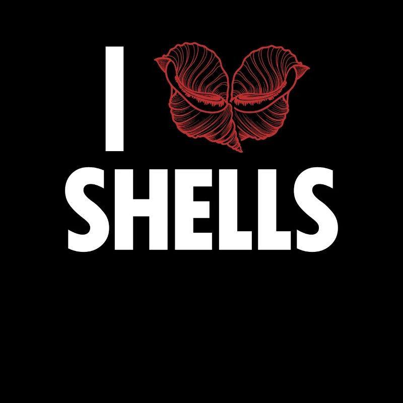 I love Shells Shell Shelling Bag Hunter Seashell