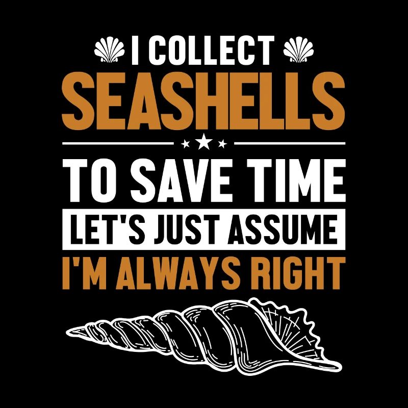 Seashells Let's Assume I'm Right Shell Seashell