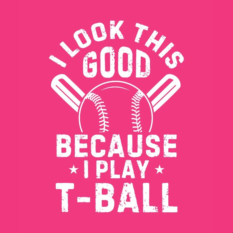Teeball Player - I look this good because i play T