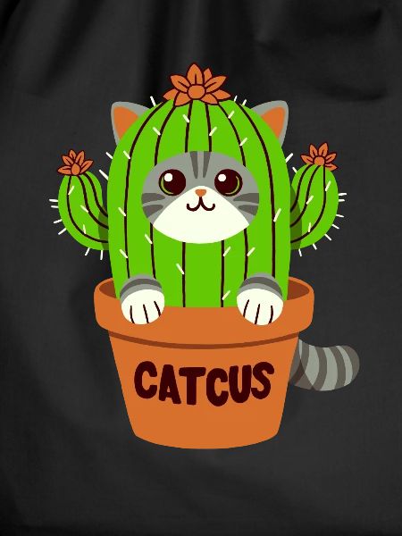 Katzen-Kaktus-Wortwitz - Catcus
