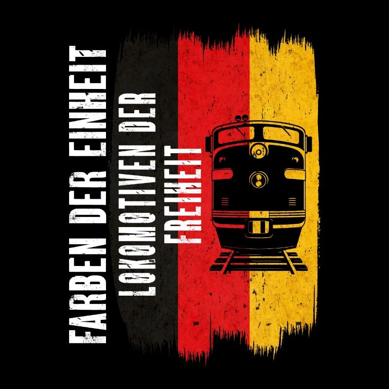 FARBEN DER FREIHEIT LOKOMOTIVEN DER EINHEIT