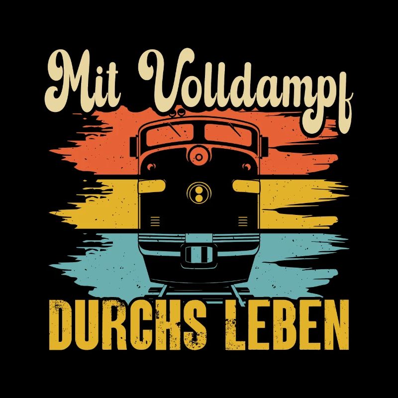 MIT VOLLDAMPF DURCH LEBEN
