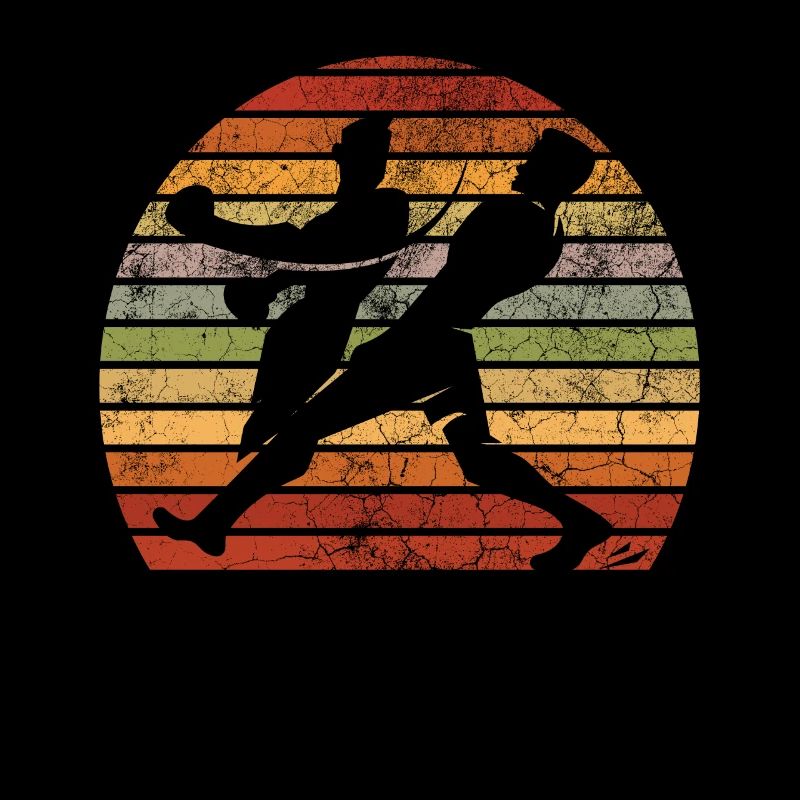 Boxeurs de boxe rétro