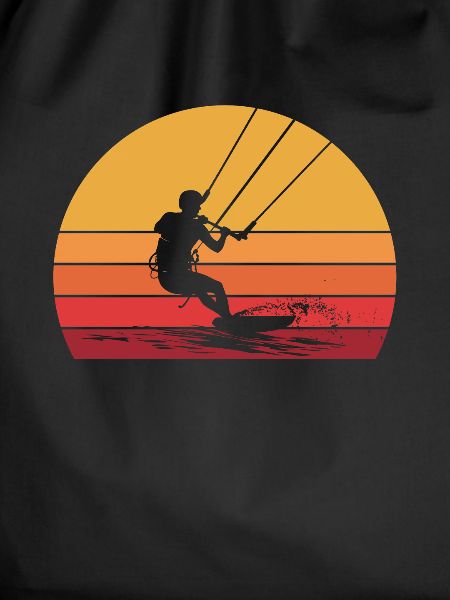 Kitesurfing kiteboarding lover