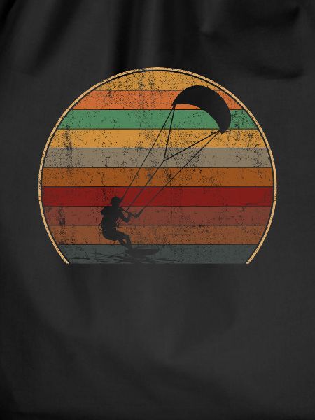 Kitesurfing kiteboarding lover