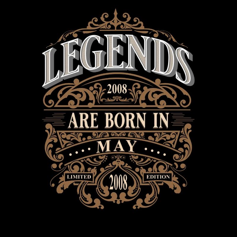 2008 Mai Naissance Anniversaire Année de naissance