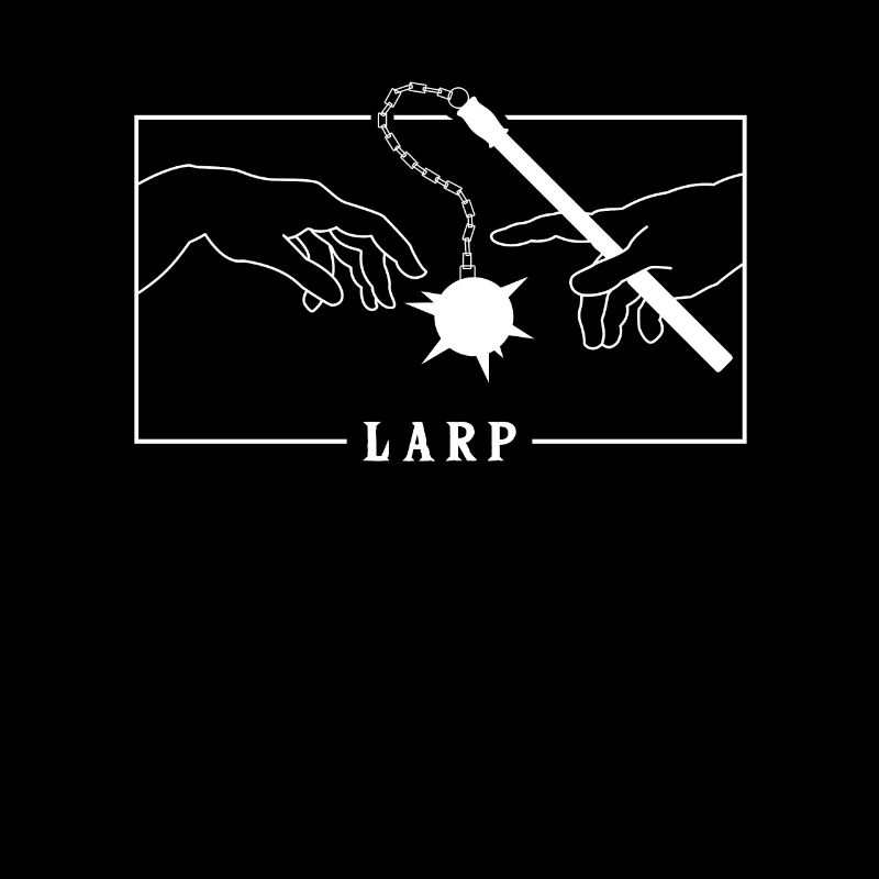 Michelangelo Schöpfung von Adam LARP LARPing