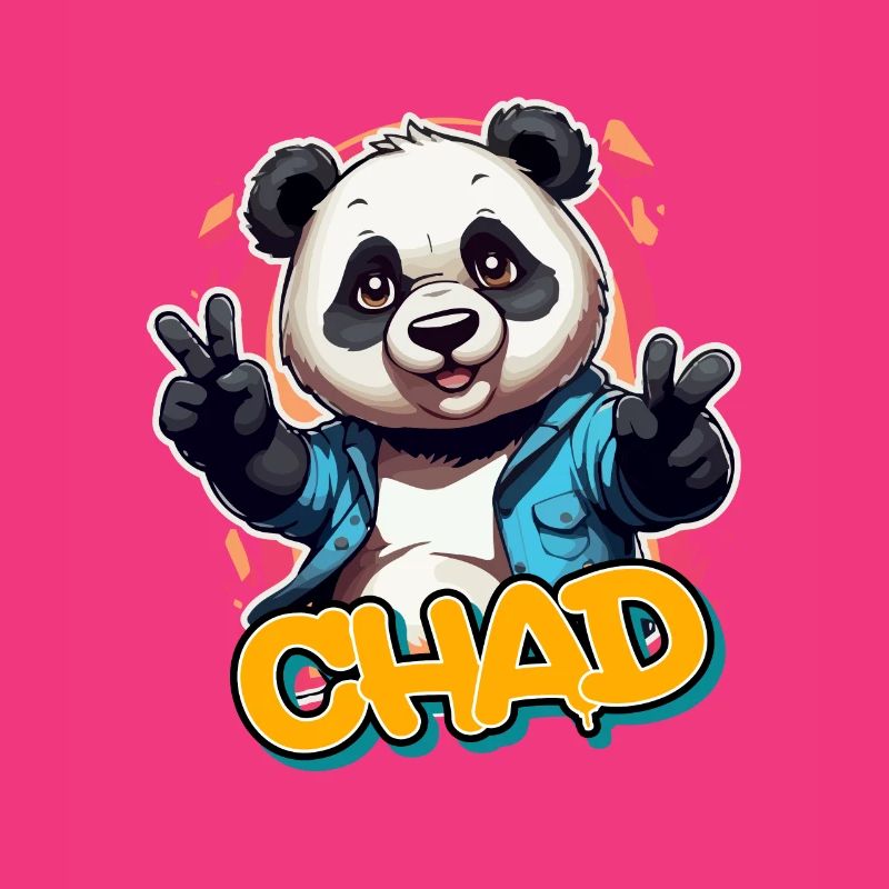 TCHAD - Beau nom de garçon avec Cool Panda