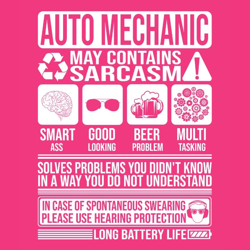 Auto Mechanic Sarcasm funny Gift Auto Mechanic