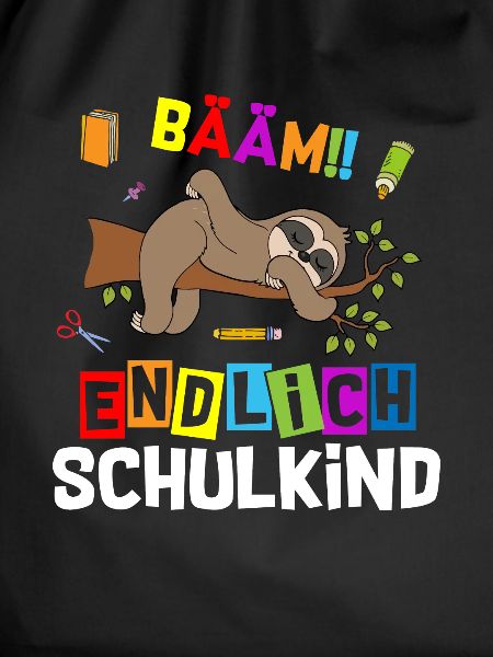 Bääm Finally Schoolchild Sloth