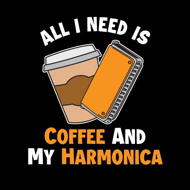 Coffee and my Harmonica Harmonicist Mouth Harp