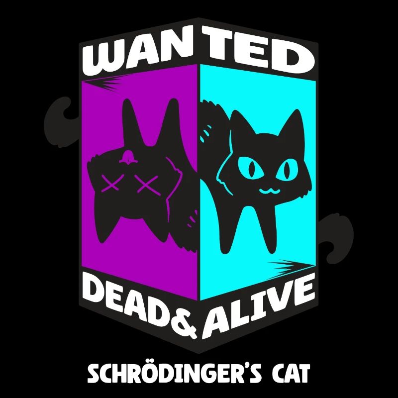 Physics Quantum Nerd Dead Alive Schrödinger's Cat