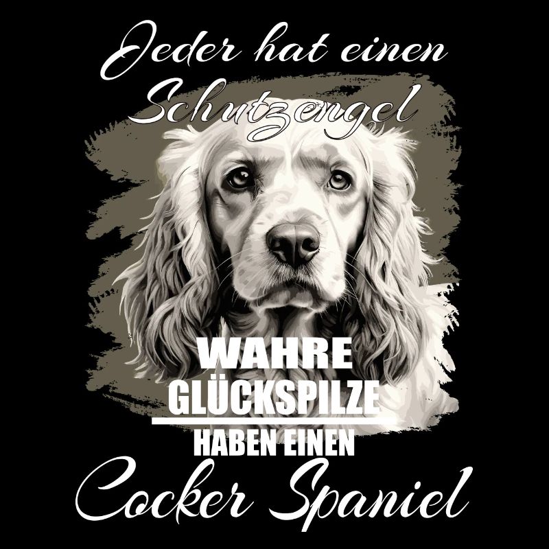 Englischer Cocker Spaniel schöner Spruch