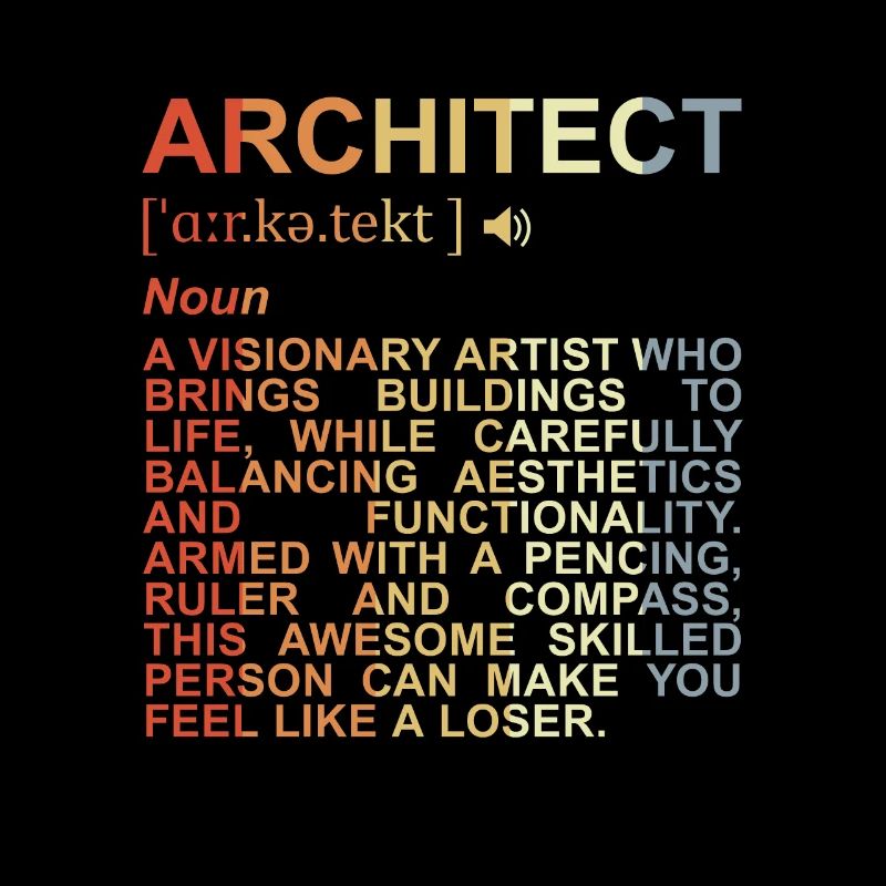 Architecte Explication des termes