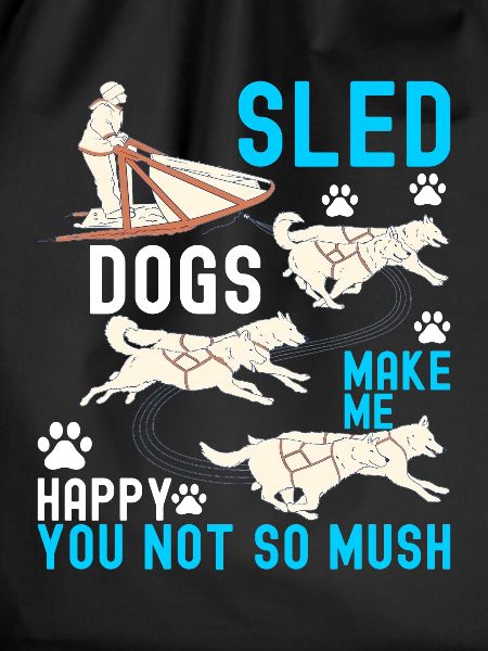 Sledding Sled Dogs