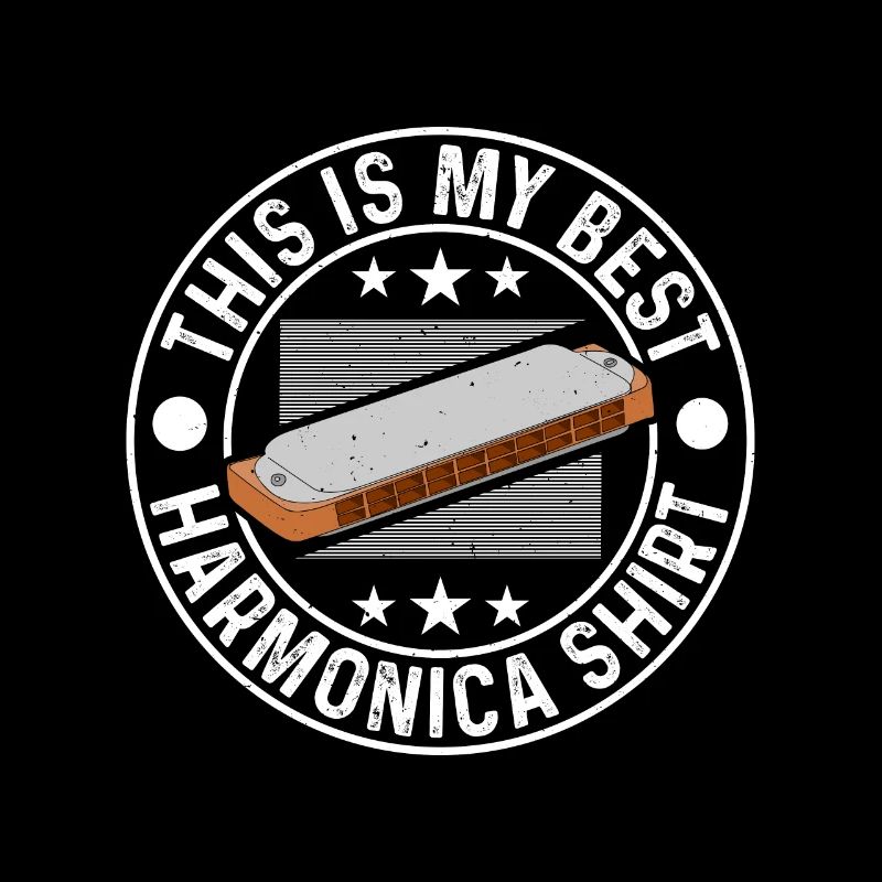 C’est ma meilleure chemise d’harmonica Harmonica bouche ou