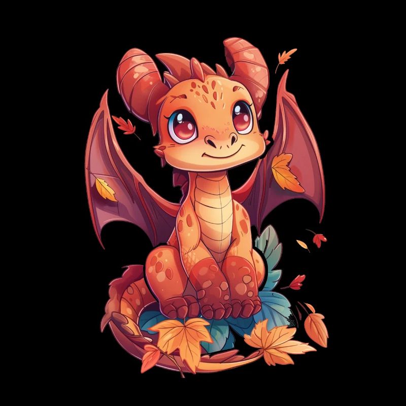 Drache Thanksgiving Herbst Kinder