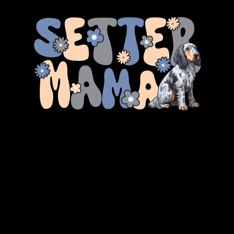 Setter bleu anglais Groovy Setter Mama