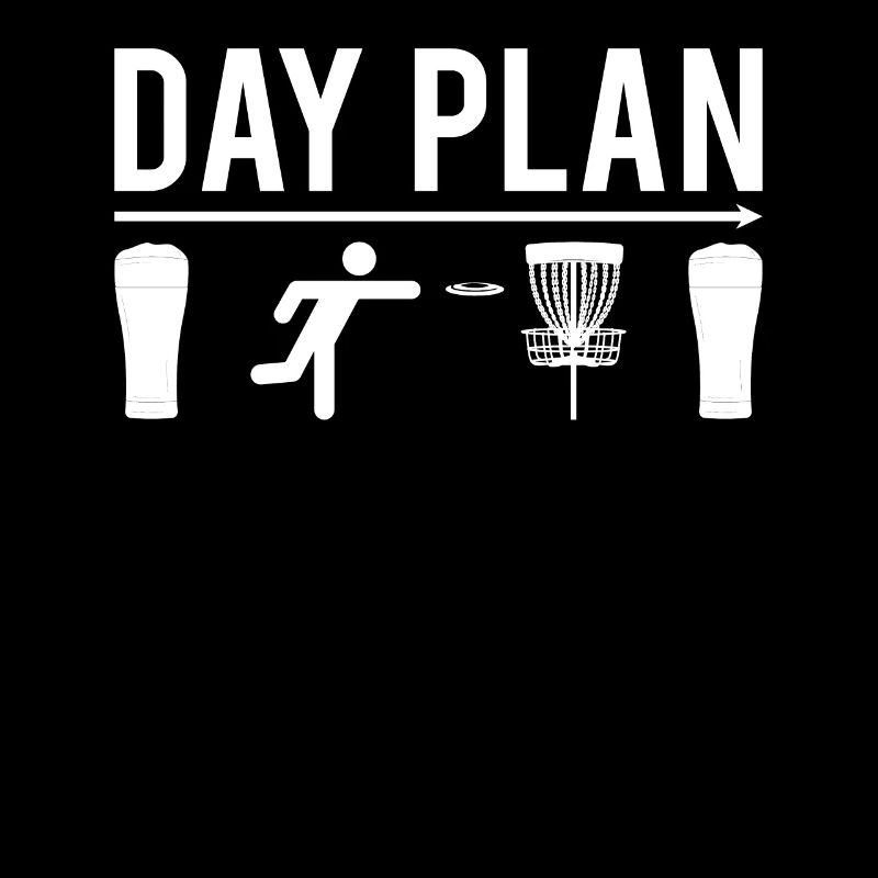 Disc Golf Day Plan Disc Golf Player Disc Golfing